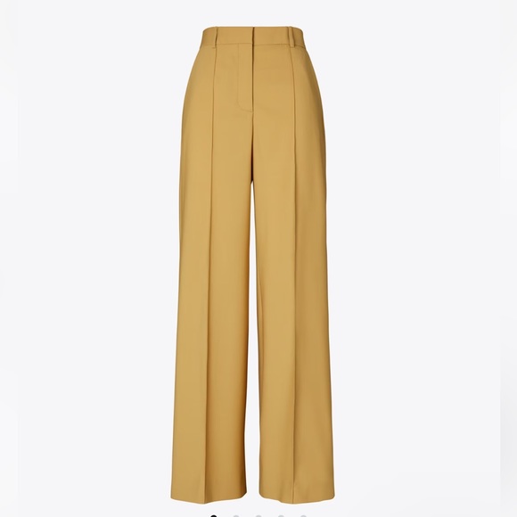 【送料&関税込】Tory Burch Stretch Wool Trousers Wool And Cotton Pant: Women's Clothing | Bottoms | Tory Burch EU
